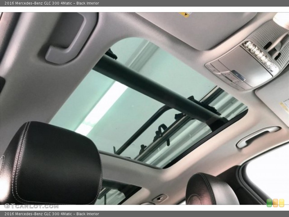 Black Interior Sunroof for the 2016 Mercedes-Benz GLC 300 4Matic #135280344