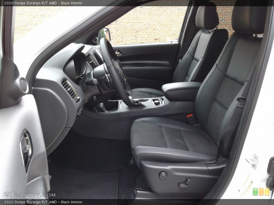 Black Interior Front Seat for the 2020 Dodge Durango R/T AWD #135280725