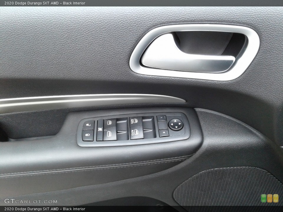Black Interior Controls for the 2020 Dodge Durango SXT AWD #135281304