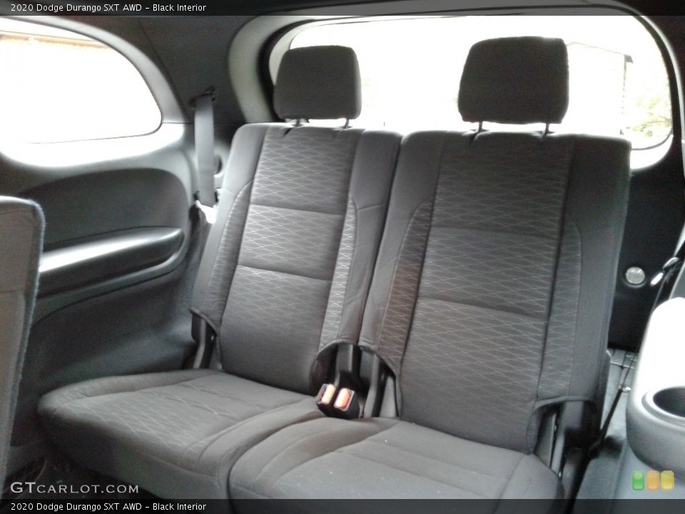 Black Interior Rear Seat for the 2020 Dodge Durango SXT AWD #135281337