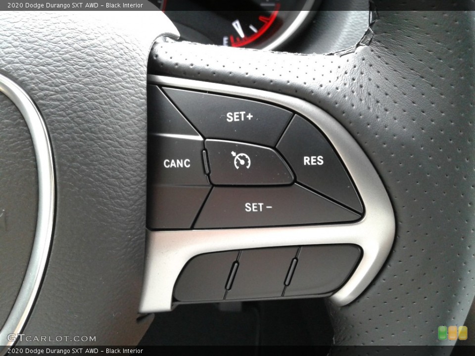 Black Interior Steering Wheel for the 2020 Dodge Durango SXT AWD #135281493