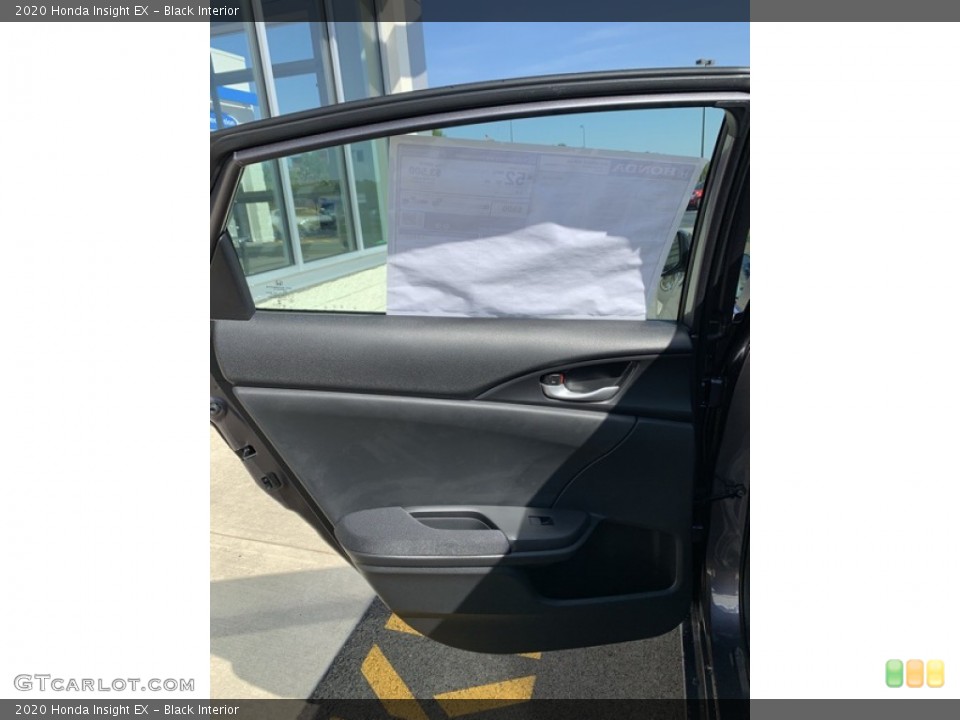 Black Interior Door Panel for the 2020 Honda Insight EX #135289520