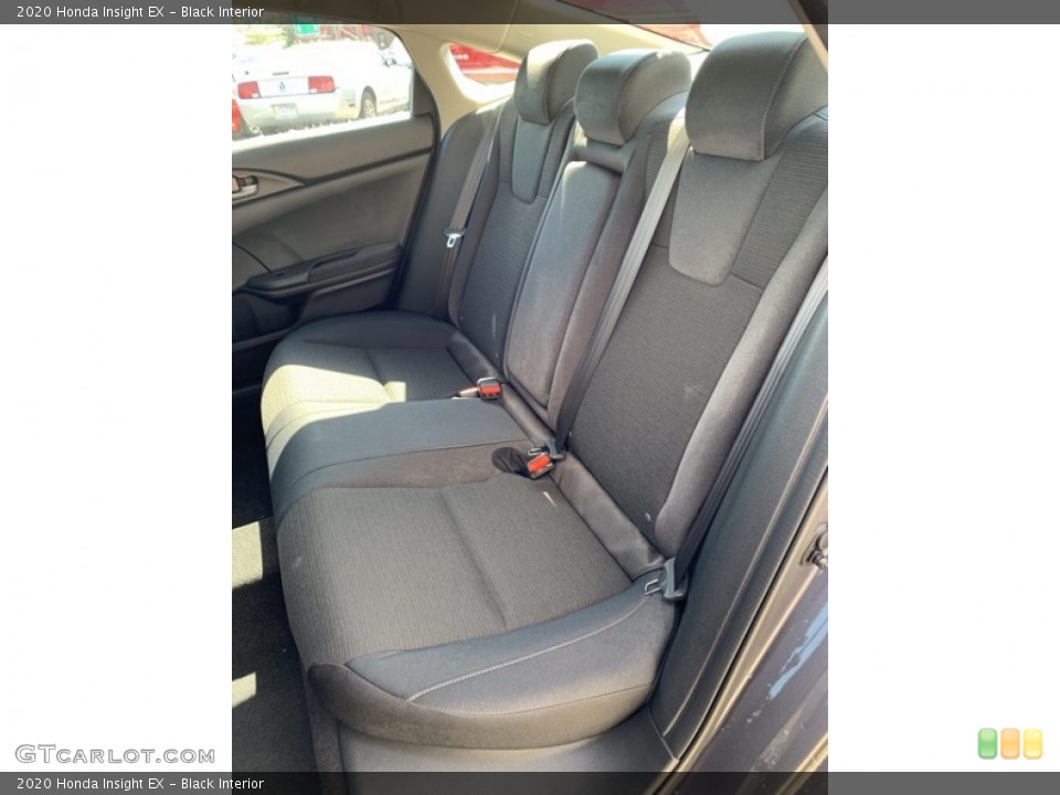 Black Interior Rear Seat for the 2020 Honda Insight EX #135289550