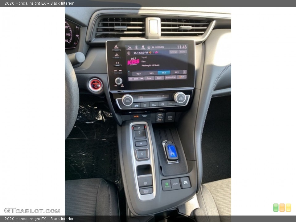 Black Interior Controls for the 2020 Honda Insight EX #135289763