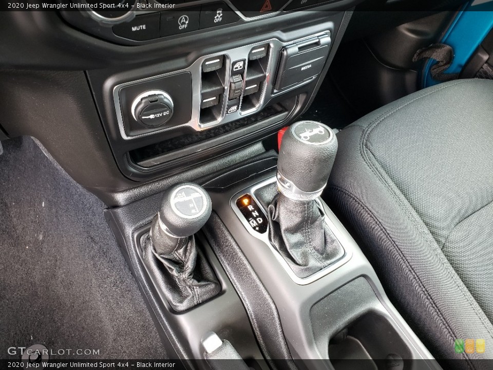 Black Interior Transmission for the 2020 Jeep Wrangler Unlimited Sport 4x4 #135290414