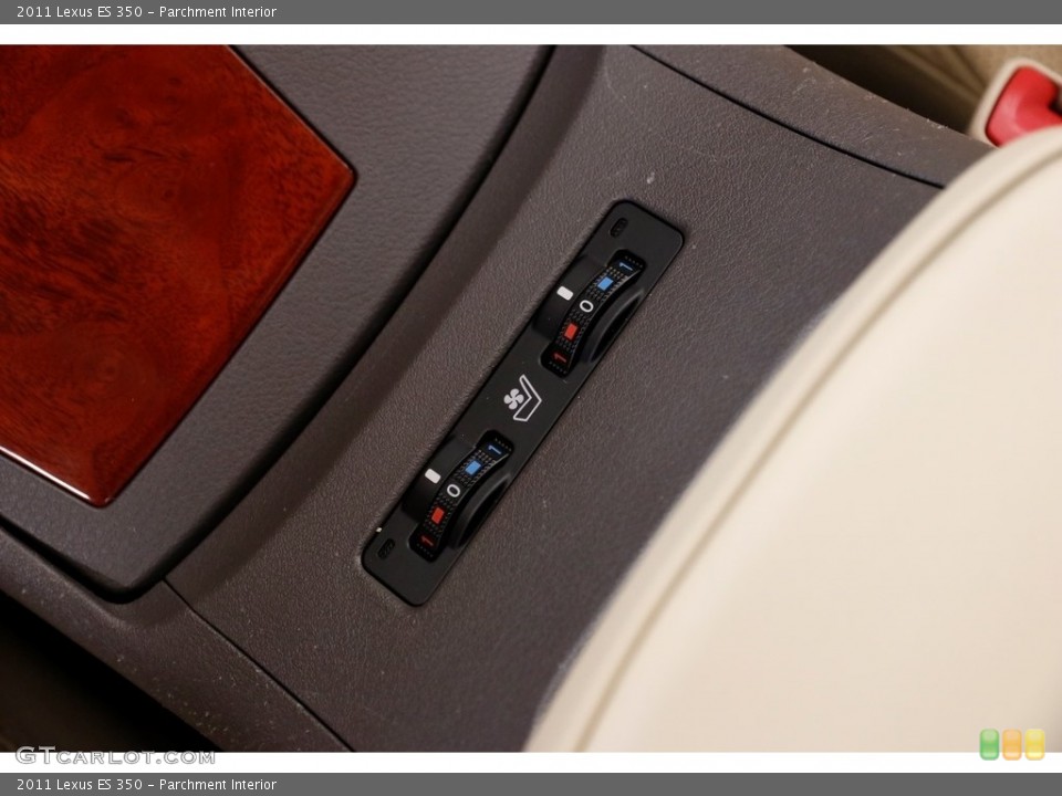 Parchment Interior Controls for the 2011 Lexus ES 350 #135293945