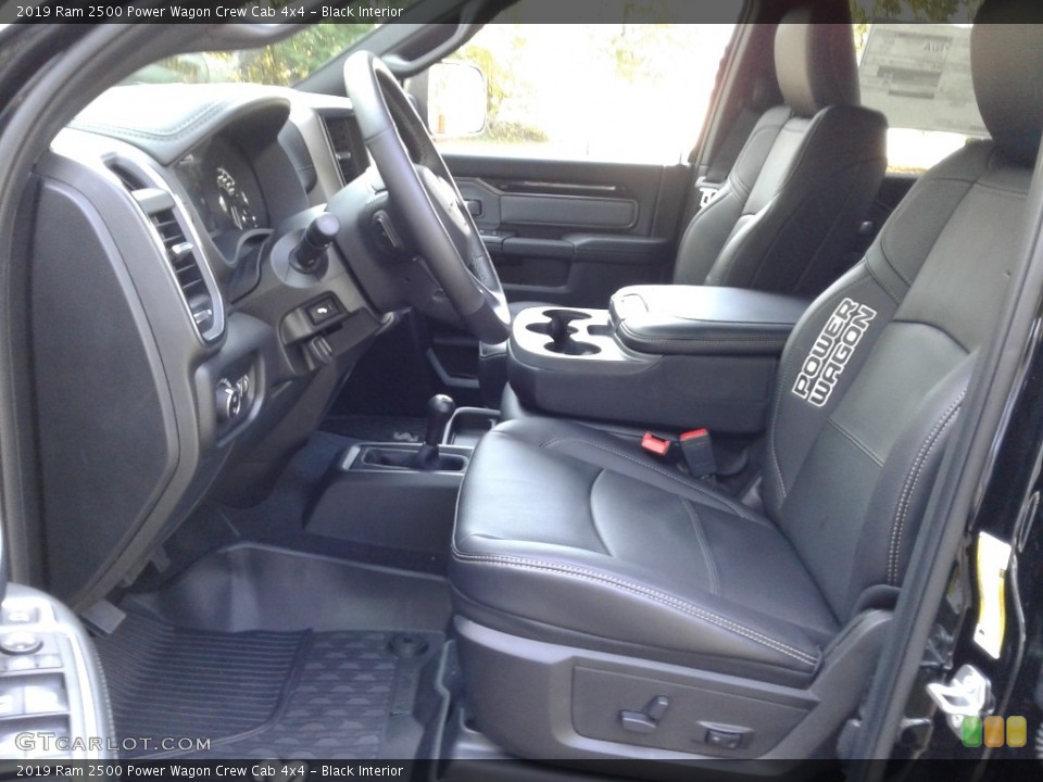 Black Interior Photo for the 2019 Ram 2500 Power Wagon Crew Cab 4x4 #135302531