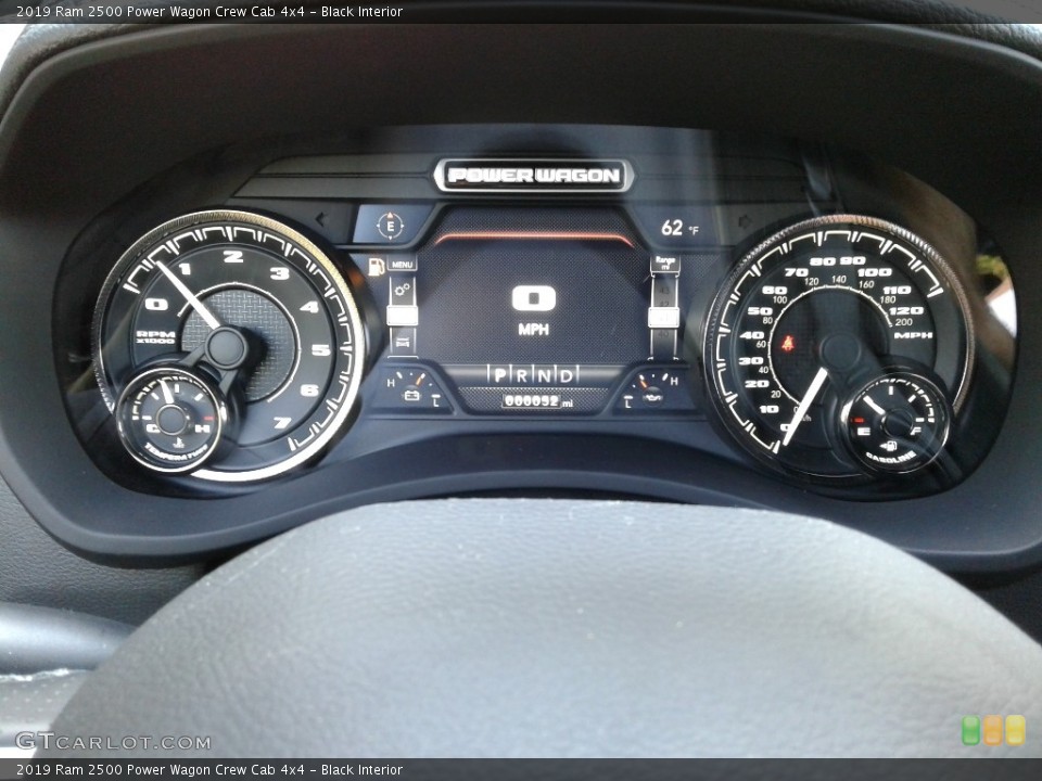 Black Interior Gauges for the 2019 Ram 2500 Power Wagon Crew Cab 4x4 #135302690