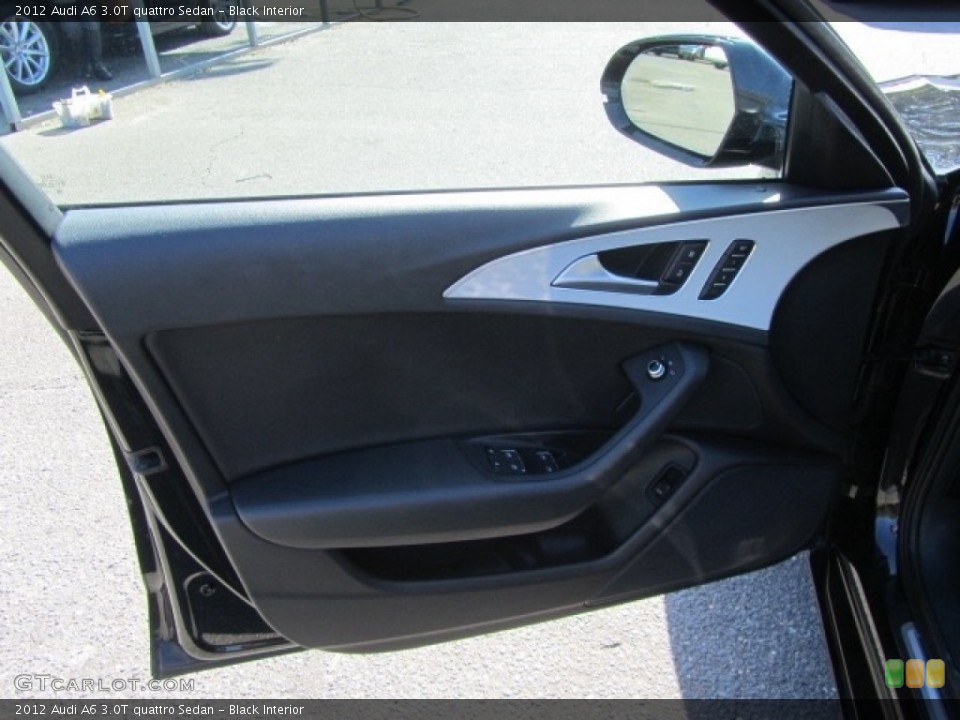 Black Interior Door Panel for the 2012 Audi A6 3.0T quattro Sedan #135303059