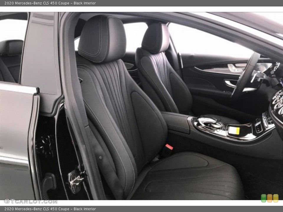 Black Interior Front Seat for the 2020 Mercedes-Benz CLS 450 Coupe #135310815