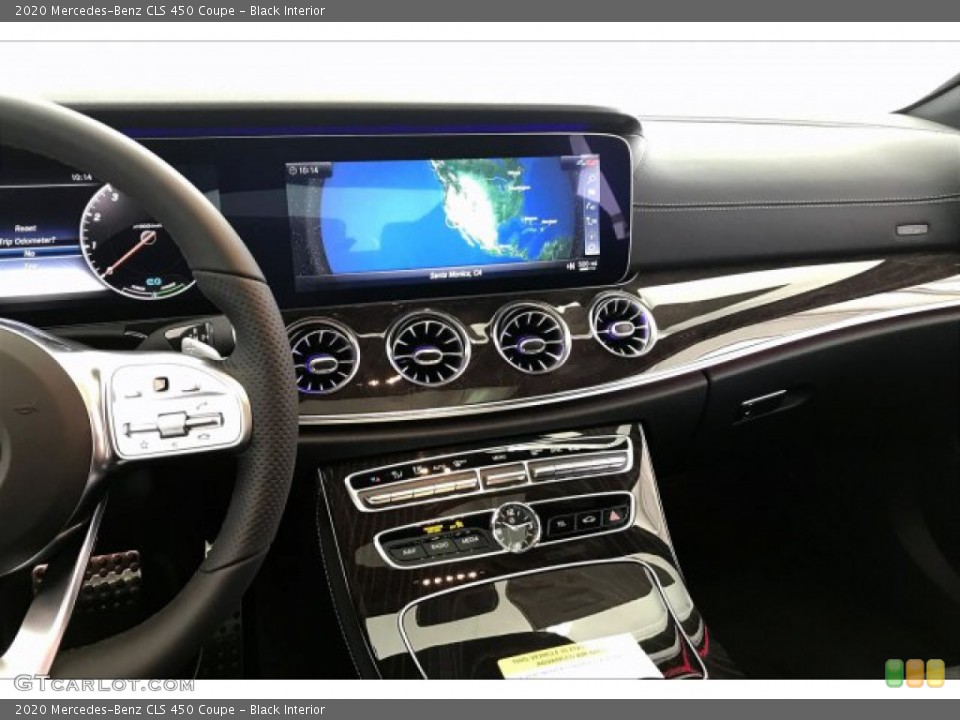 Black Interior Dashboard for the 2020 Mercedes-Benz CLS 450 Coupe #135310834