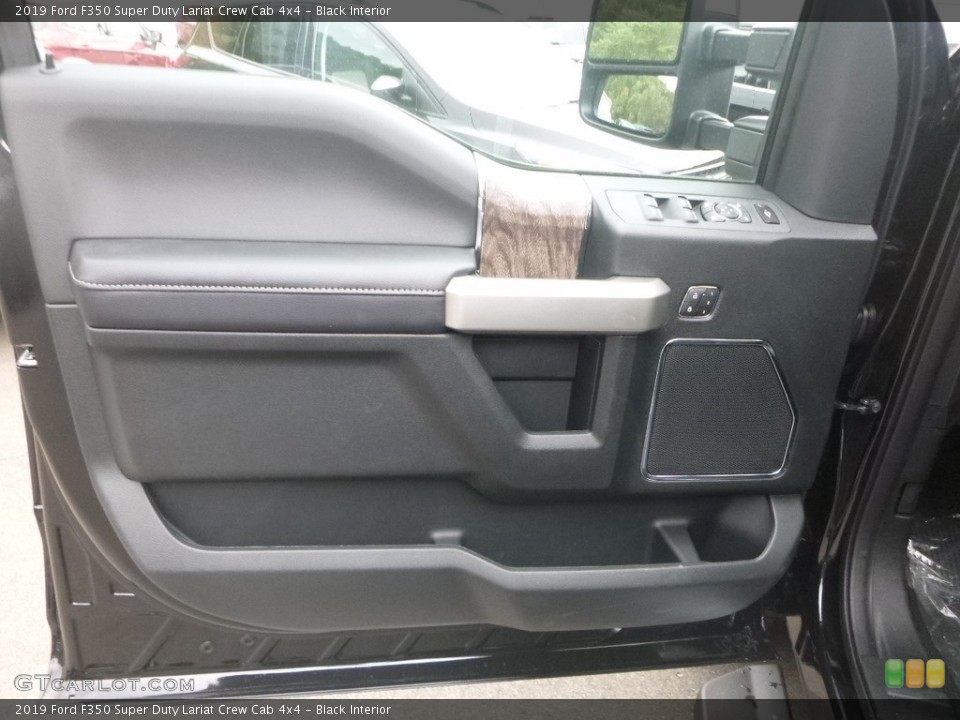 Black Interior Door Panel for the 2019 Ford F350 Super Duty Lariat Crew Cab 4x4 #135315811