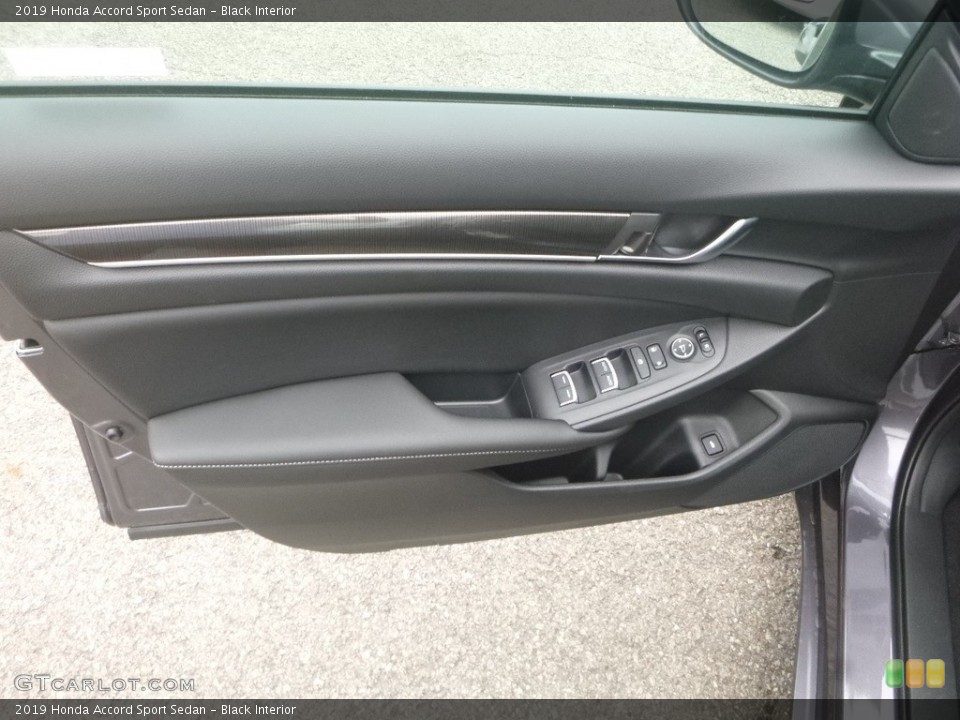 Black Interior Door Panel for the 2019 Honda Accord Sport Sedan #135316228