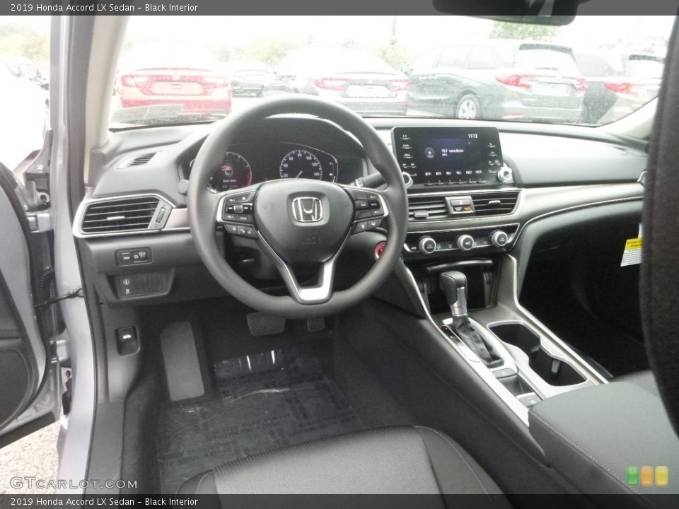 Black Interior Dashboard for the 2019 Honda Accord LX Sedan #135316426