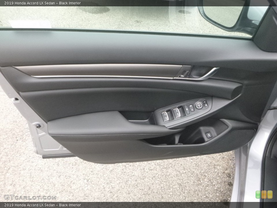 Black Interior Door Panel for the 2019 Honda Accord LX Sedan #135316441