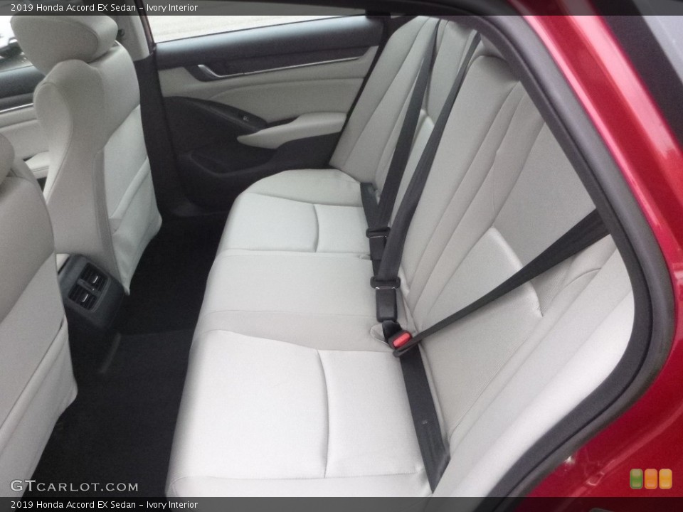 Ivory Interior Rear Seat for the 2019 Honda Accord EX Sedan #135316672