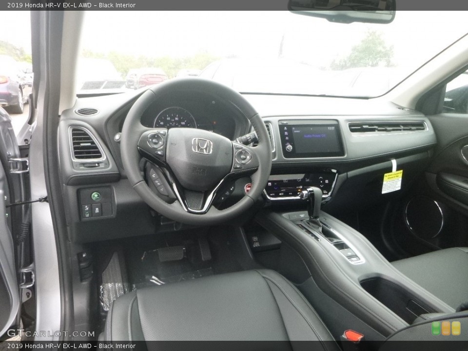 Black Interior Photo for the 2019 Honda HR-V EX-L AWD #135317194
