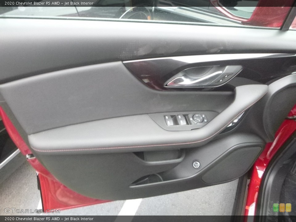 Jet Black Interior Door Panel for the 2020 Chevrolet Blazer RS AWD #135317452
