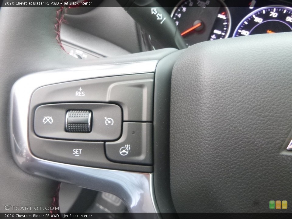 Jet Black Interior Steering Wheel for the 2020 Chevrolet Blazer RS AWD #135317593
