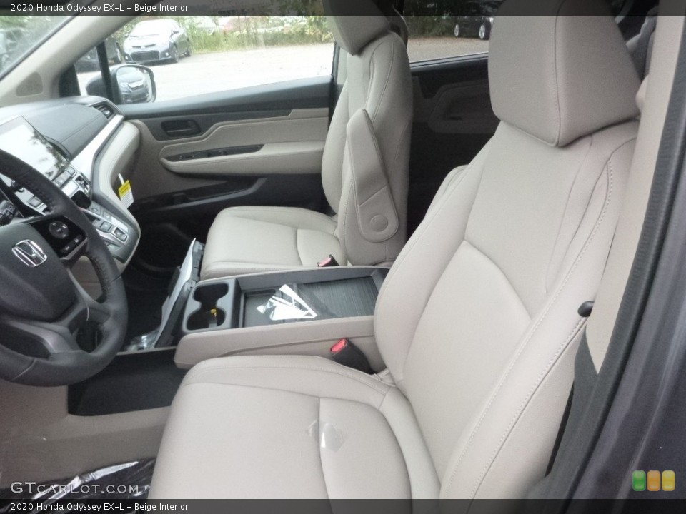 Beige Interior Front Seat for the 2020 Honda Odyssey EX-L #135317974