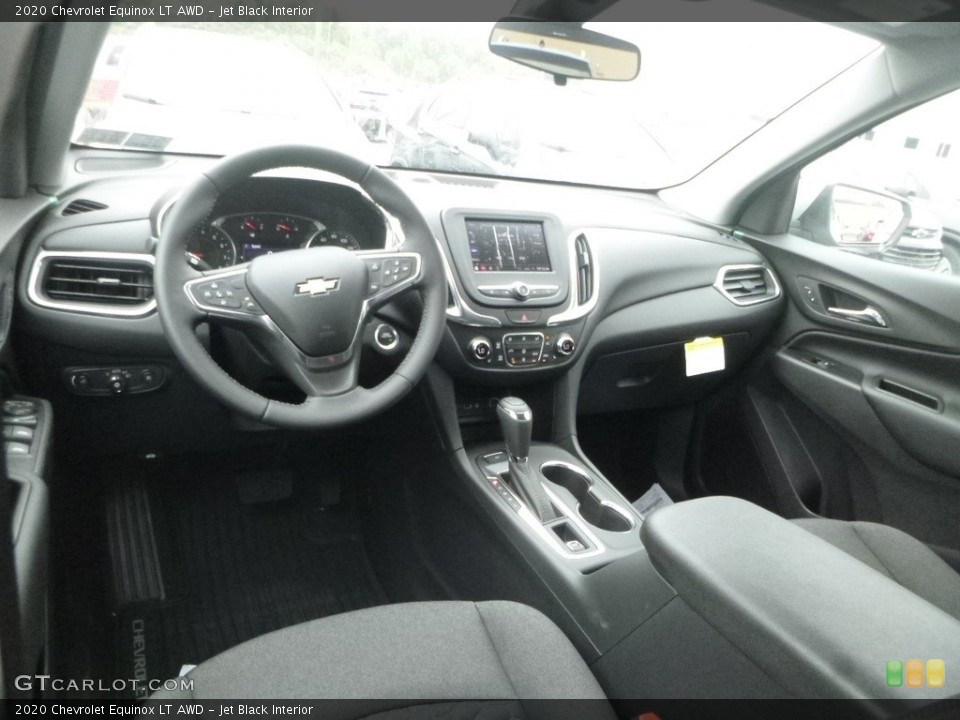 Jet Black Interior Photo for the 2020 Chevrolet Equinox LT AWD #135318565