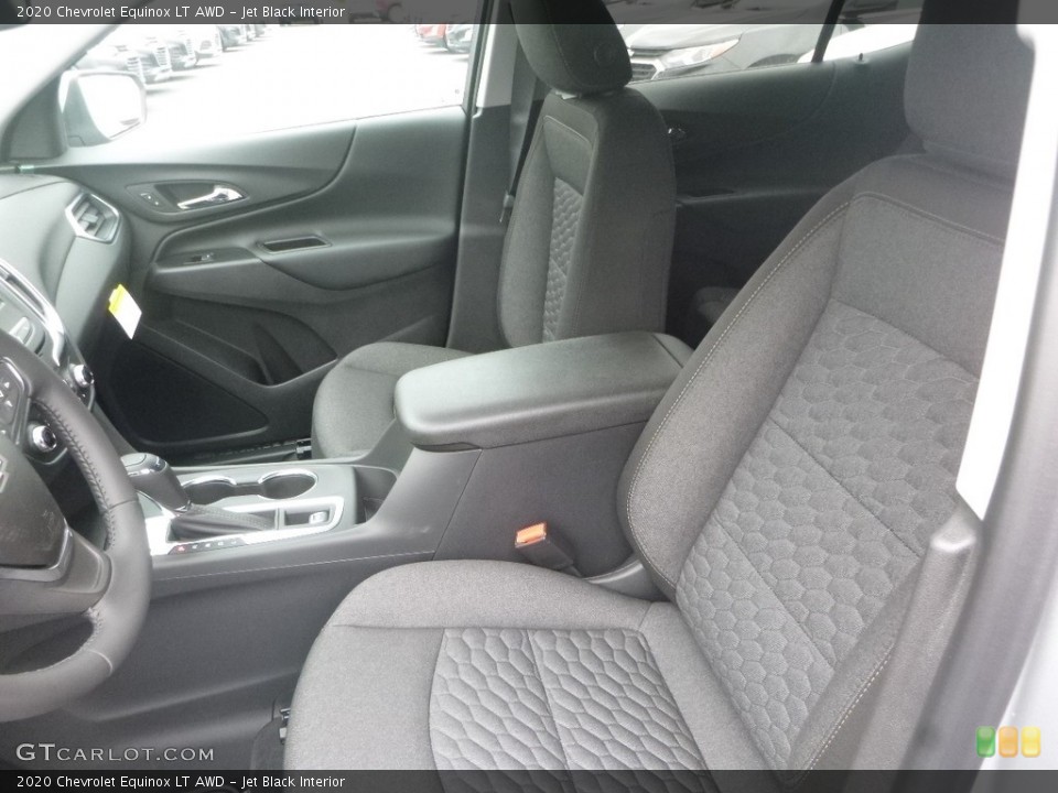 Jet Black Interior Front Seat for the 2020 Chevrolet Equinox LT AWD #135318589