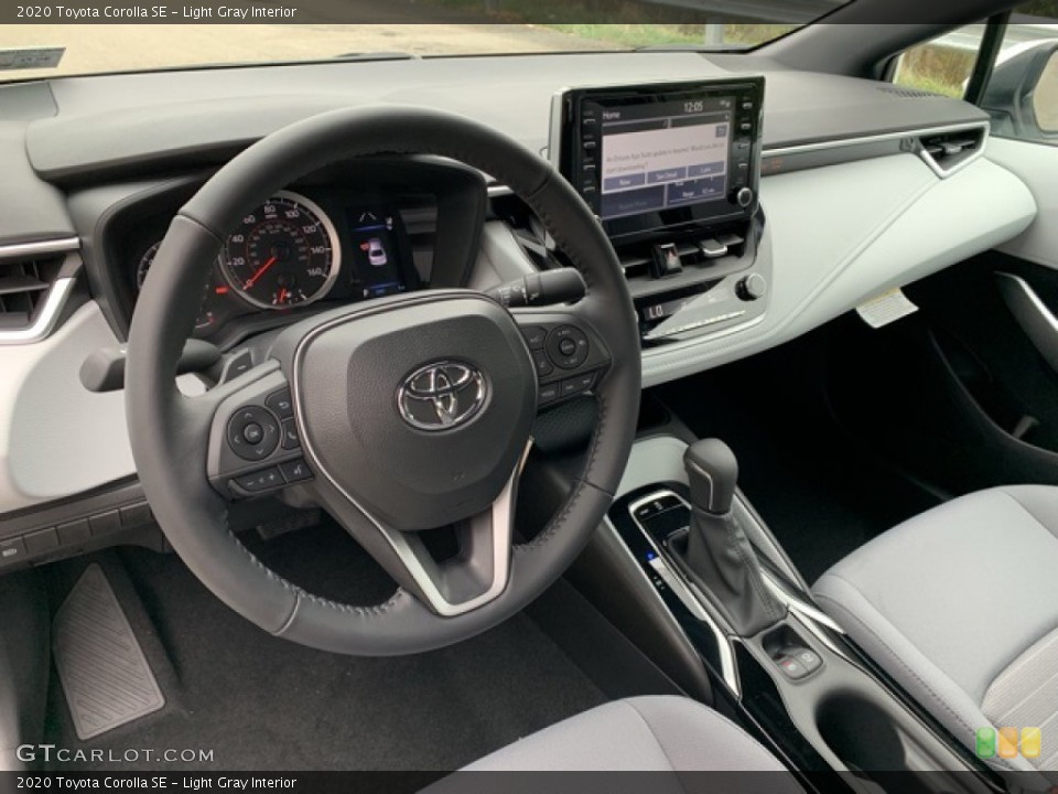 Light Gray Interior Dashboard for the 2020 Toyota Corolla SE #135319741