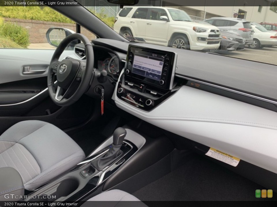 Light Gray Interior Dashboard for the 2020 Toyota Corolla SE #135320464