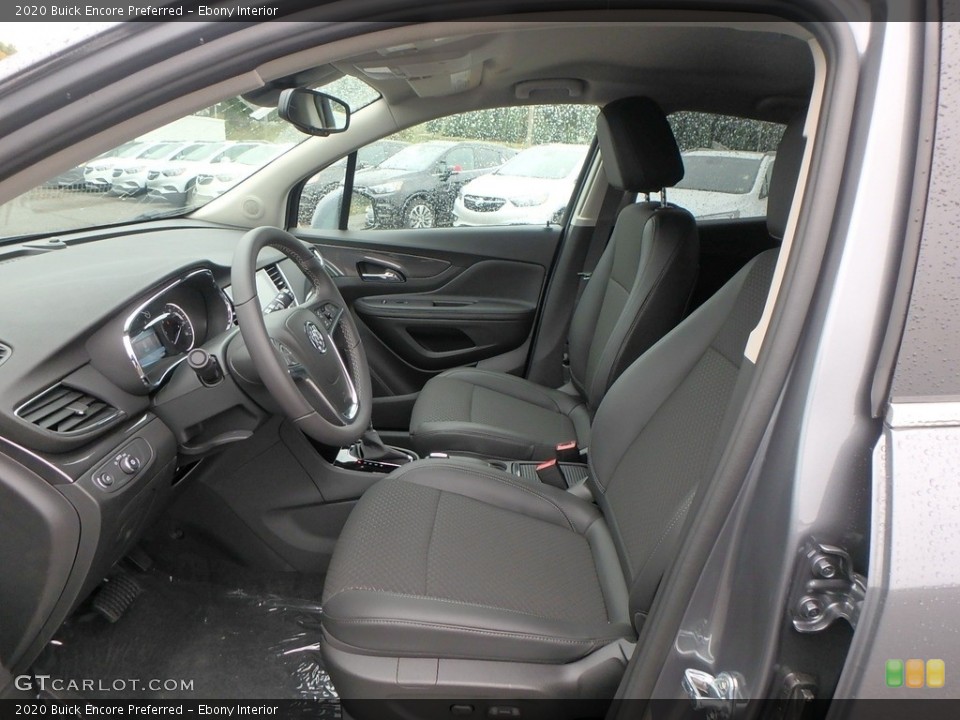 Ebony Interior Front Seat for the 2020 Buick Encore Preferred #135321319