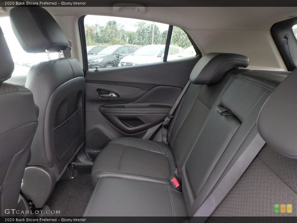 Ebony Interior Rear Seat for the 2020 Buick Encore Preferred #135321349