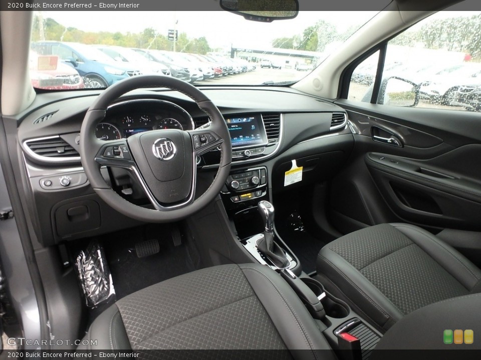 Ebony Interior Photo for the 2020 Buick Encore Preferred #135321391