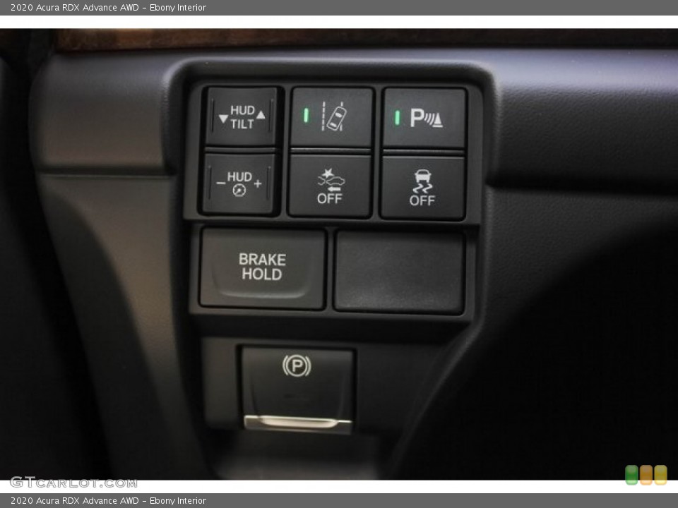 Ebony Interior Controls for the 2020 Acura RDX Advance AWD #135322279