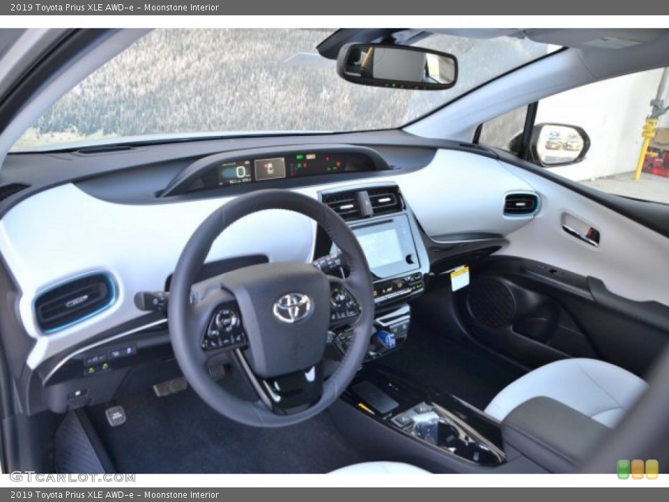 Moonstone Interior Photo for the 2019 Toyota Prius XLE AWD-e #135322855