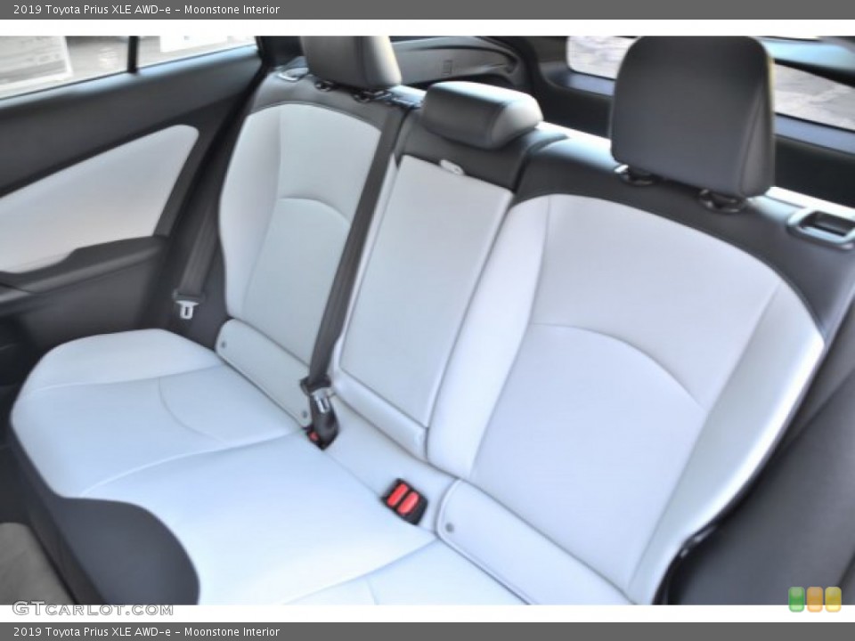 Moonstone Interior Rear Seat for the 2019 Toyota Prius XLE AWD-e #135322954