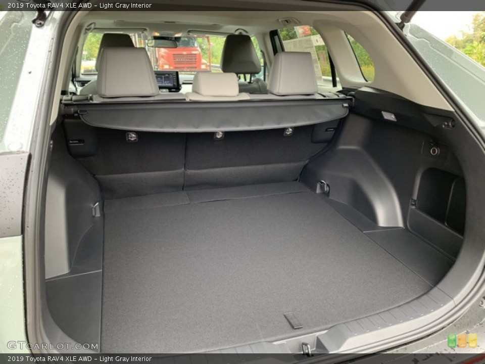 Light Gray Interior Trunk for the 2019 Toyota RAV4 XLE AWD #135325225