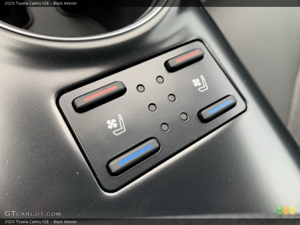 Black Interior Controls for the 2020 Toyota Camry XSE #135325633