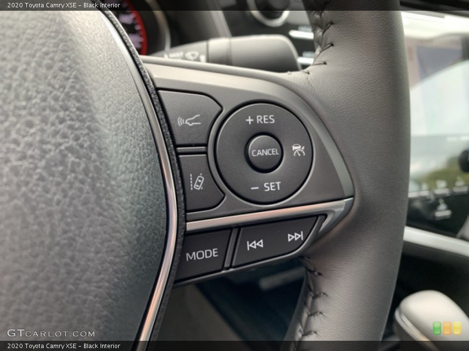 Black Interior Steering Wheel for the 2020 Toyota Camry XSE #135325693