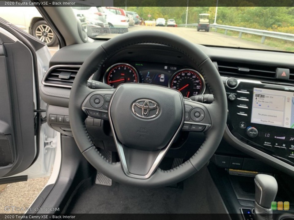 Black Interior Steering Wheel for the 2020 Toyota Camry XSE #135325714