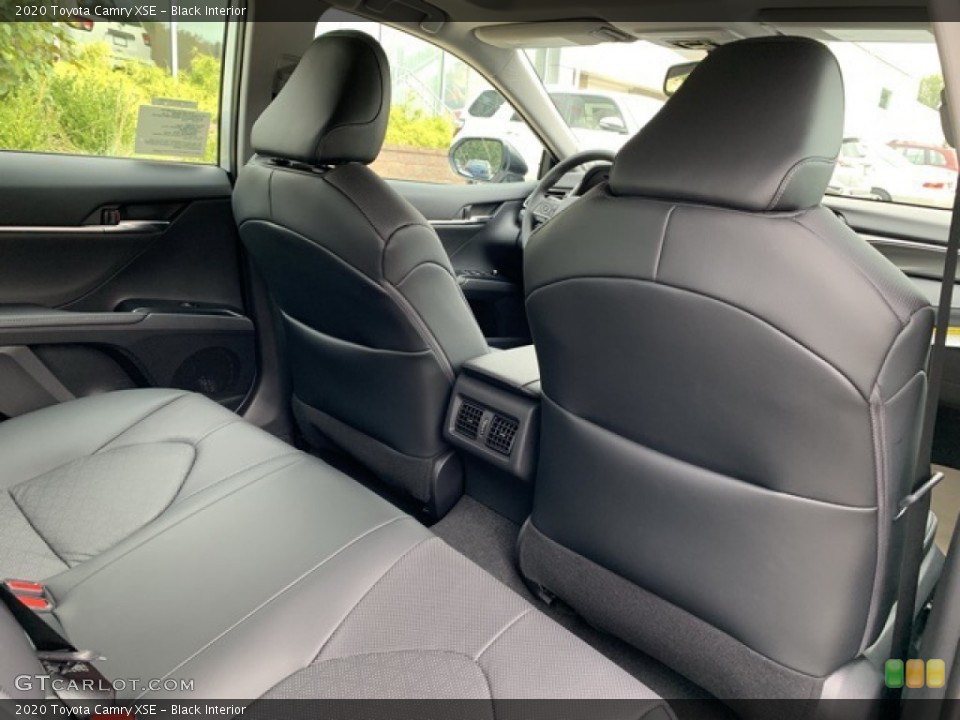 Black Interior Rear Seat for the 2020 Toyota Camry XSE #135325918