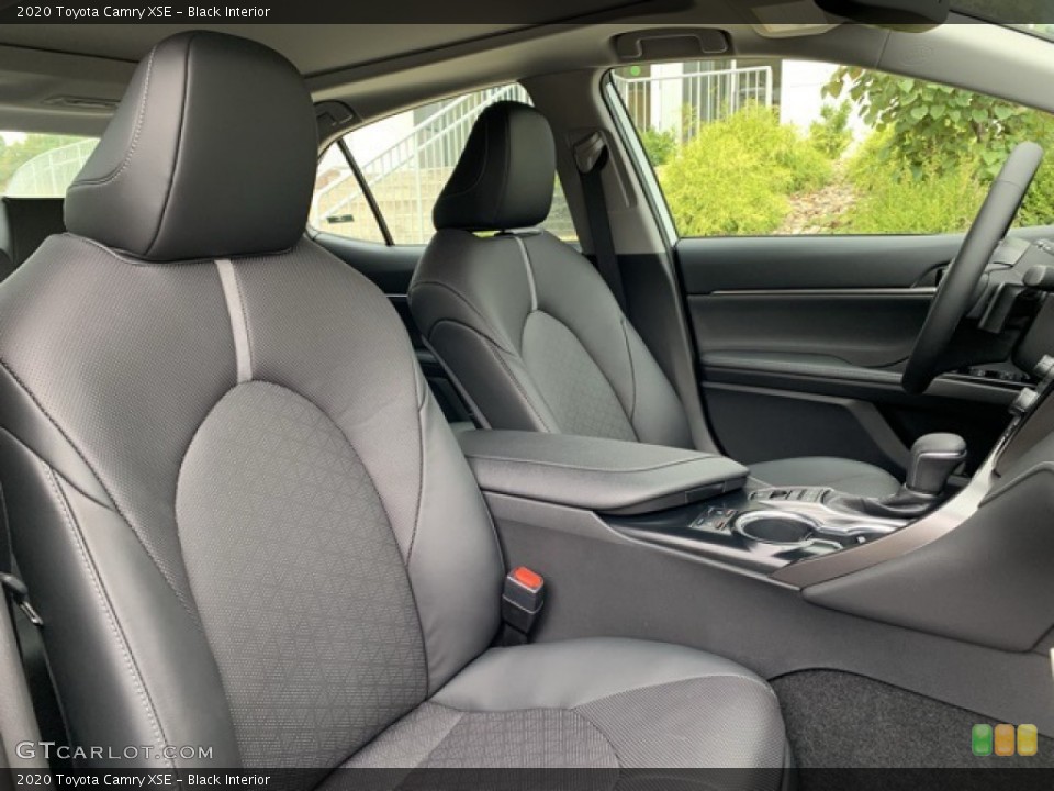 Black Interior Front Seat for the 2020 Toyota Camry XSE #135325930