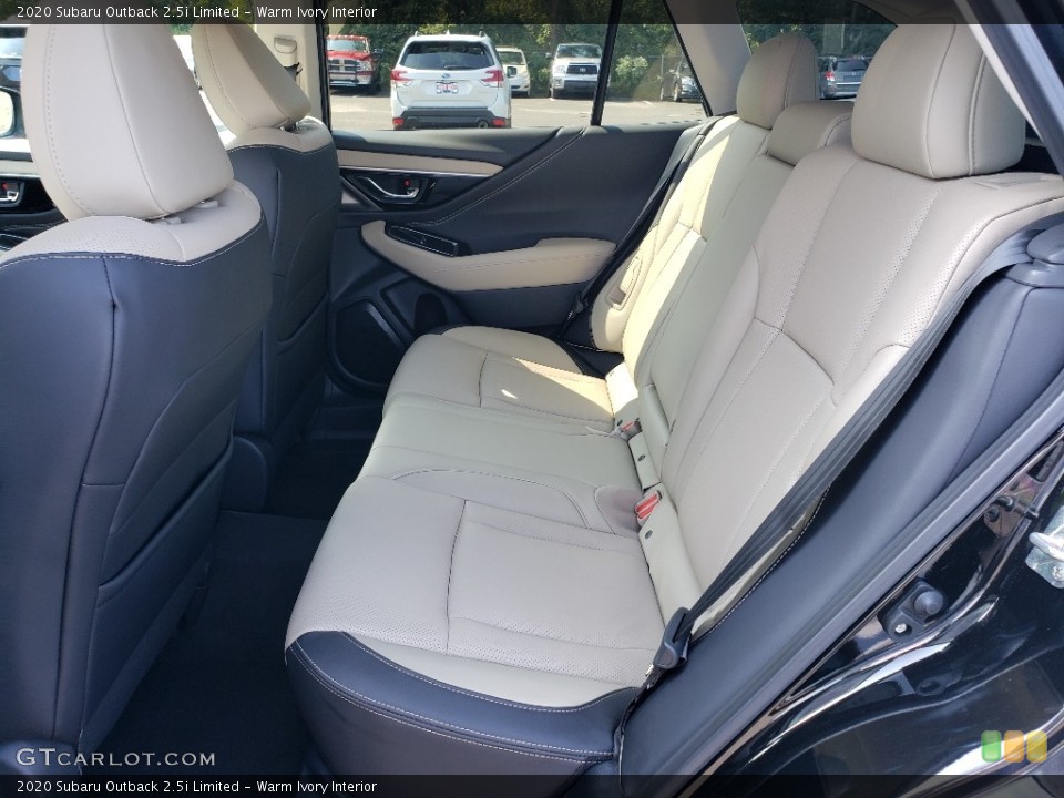Warm Ivory Interior Rear Seat for the 2020 Subaru Outback 2.5i Limited #135328450