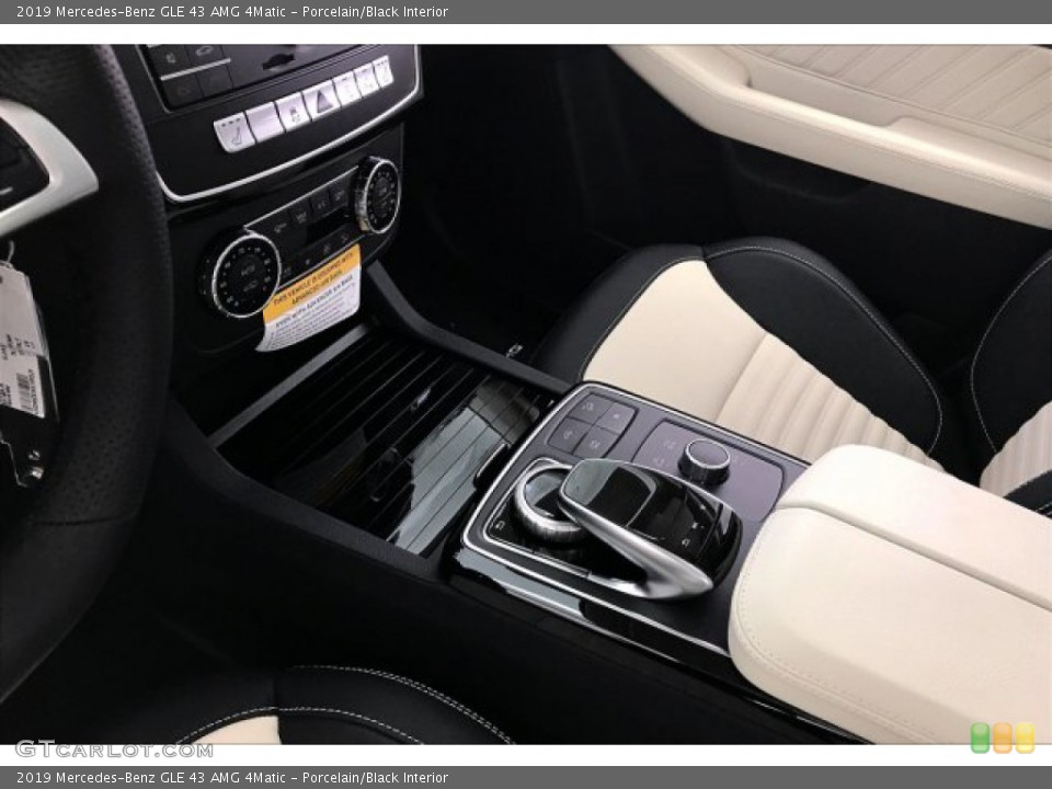 Porcelain/Black Interior Controls for the 2019 Mercedes-Benz GLE 43 AMG 4Matic #135329857