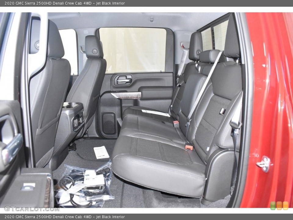 Jet Black Interior Rear Seat for the 2020 GMC Sierra 2500HD Denali Crew Cab 4WD #135330987