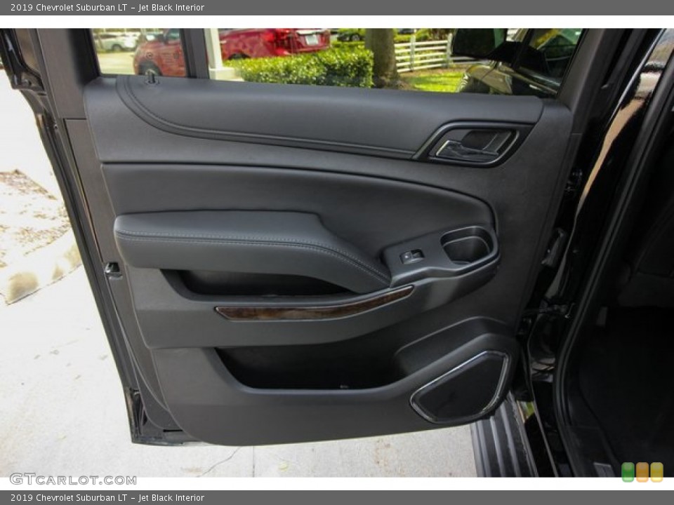 Jet Black Interior Door Panel for the 2019 Chevrolet Suburban LT #135332536