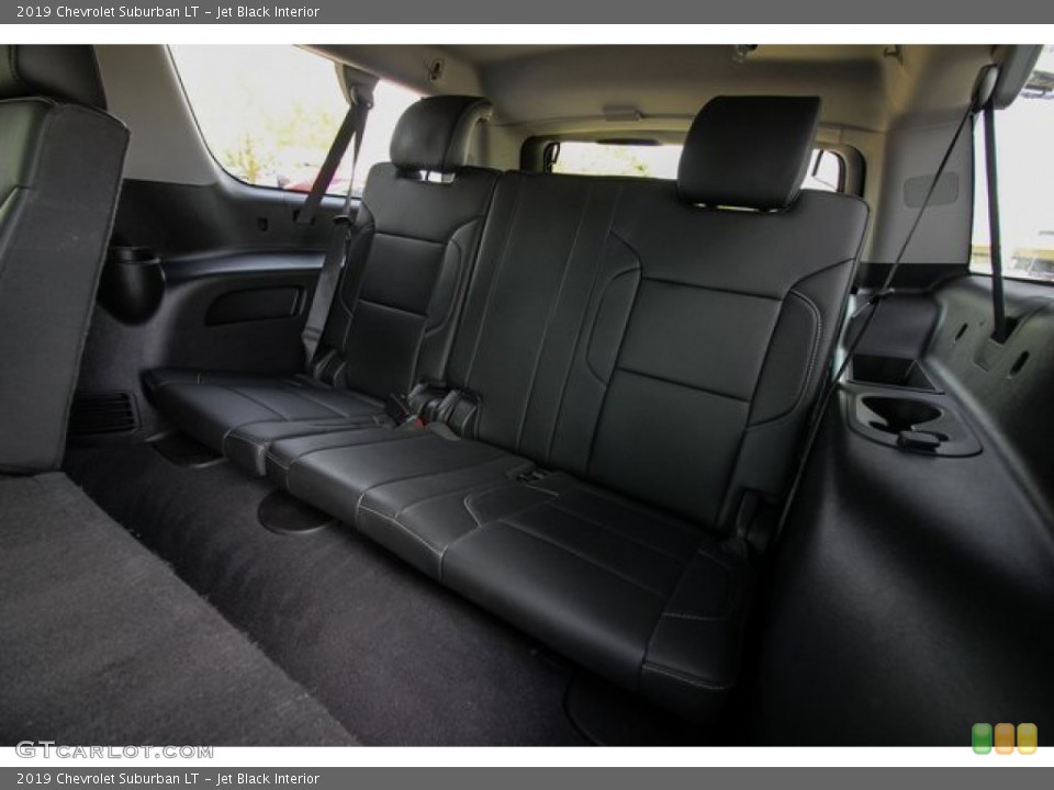 Jet Black Interior Rear Seat for the 2019 Chevrolet Suburban LT #135332572