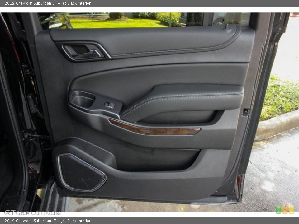 Jet Black Interior Door Panel for the 2019 Chevrolet Suburban LT #135332641