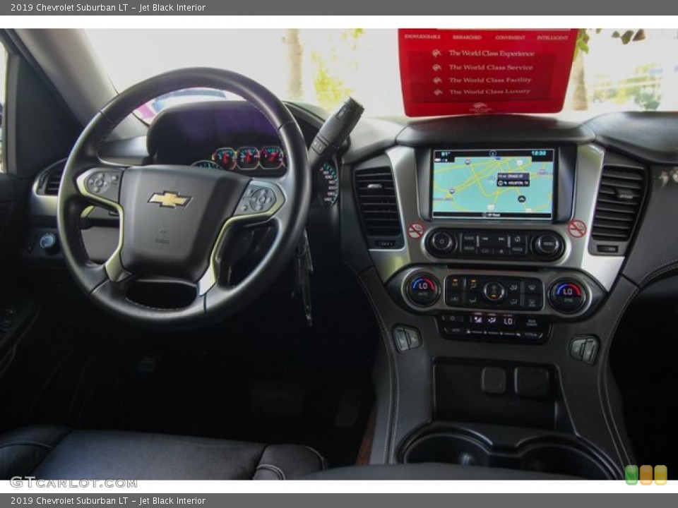 Jet Black Interior Dashboard for the 2019 Chevrolet Suburban LT #135332773