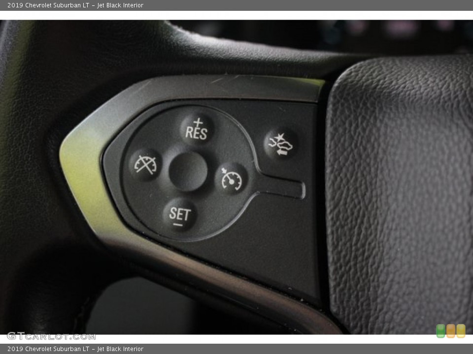 Jet Black Interior Steering Wheel for the 2019 Chevrolet Suburban LT #135332962