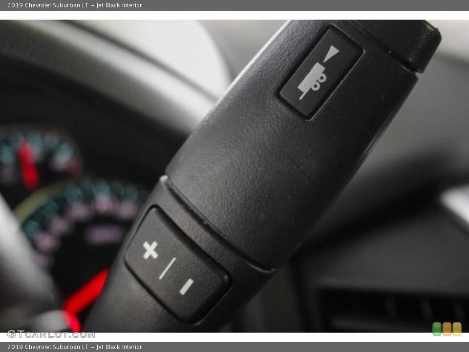 Jet Black Interior Controls for the 2019 Chevrolet Suburban LT #135332992