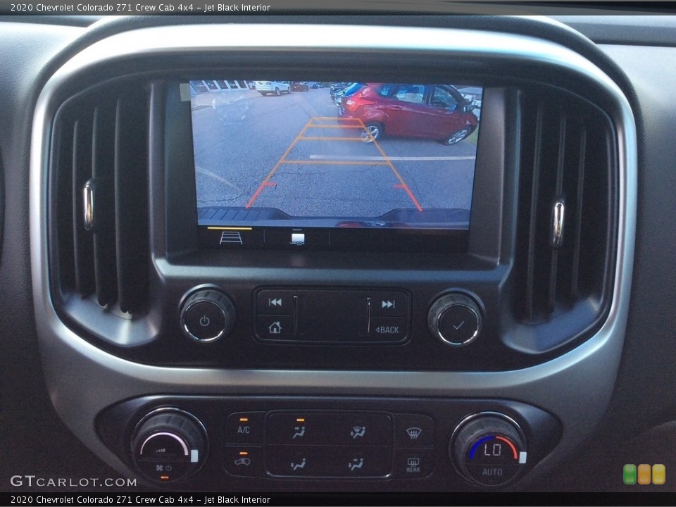 Jet Black Interior Controls for the 2020 Chevrolet Colorado Z71 Crew Cab 4x4 #135338359